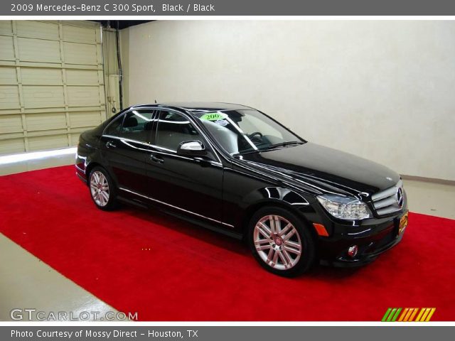 2009 Mercedes-Benz C 300 Sport in Black