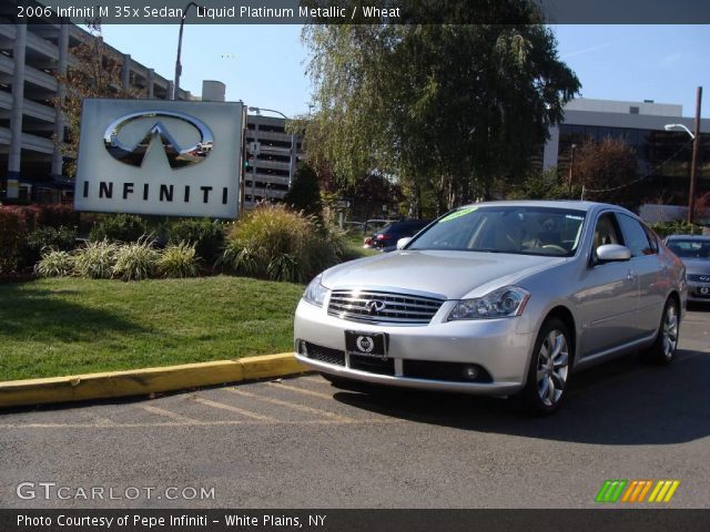 2006 Infiniti M 35x Sedan in Liquid Platinum Metallic