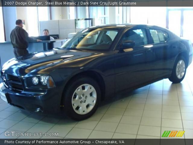 2007 Dodge Charger  in Steel Blue Metallic