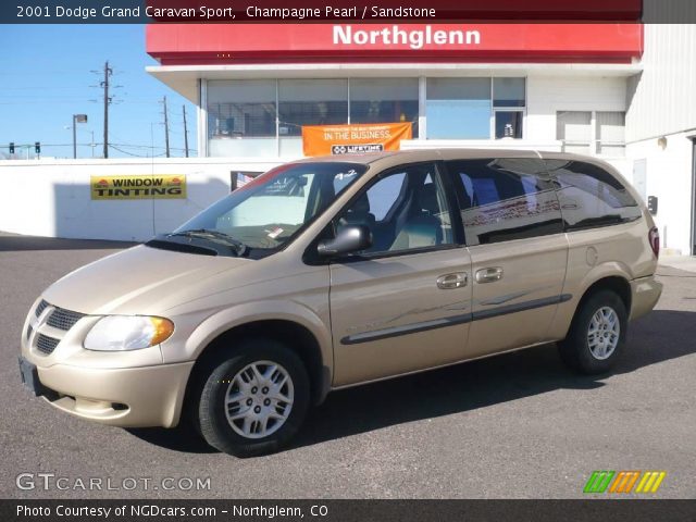 2001 Dodge Grand Caravan Sport in Champagne Pearl