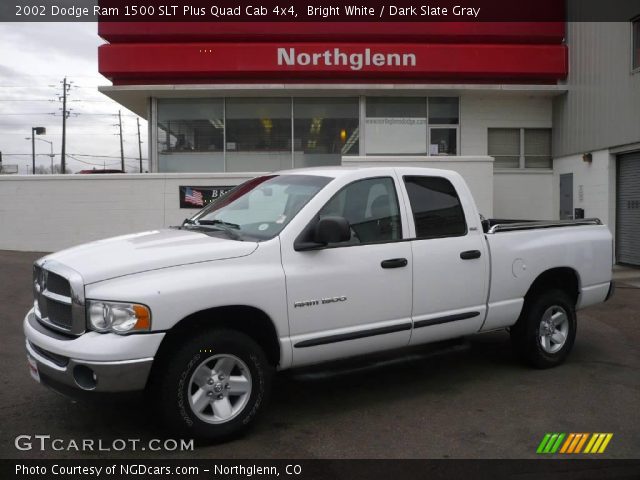 2002 Dodge Ram 1500 SLT Plus Quad Cab 4x4 in Bright White