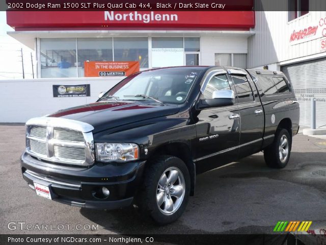 2002 Dodge Ram 1500 SLT Plus Quad Cab 4x4 in Black