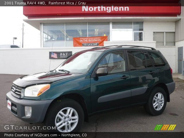 2001 Toyota RAV4 4WD in Rainforest Mica