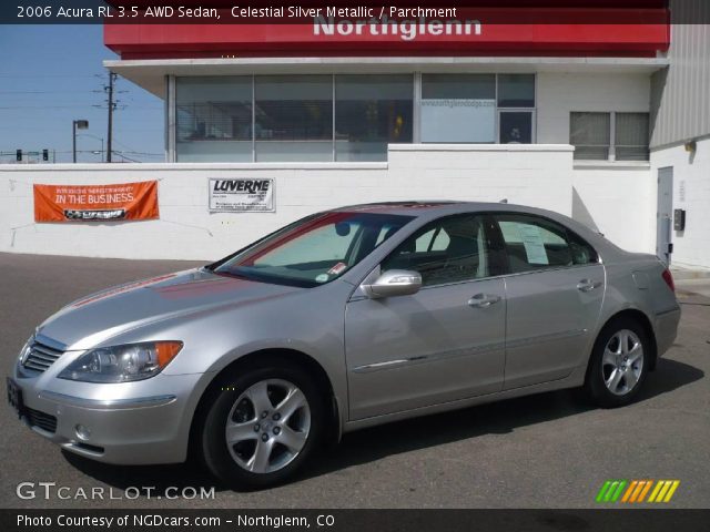 2006 Acura RL 3.5 AWD Sedan in Celestial Silver Metallic. Click to see ...