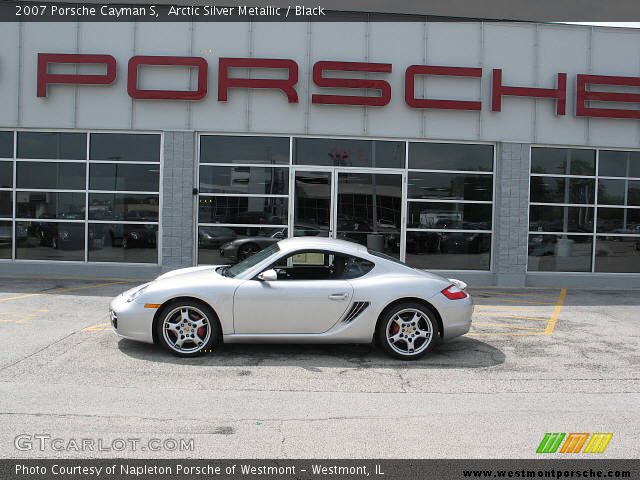 2007 Porsche Cayman S in Arctic Silver Metallic