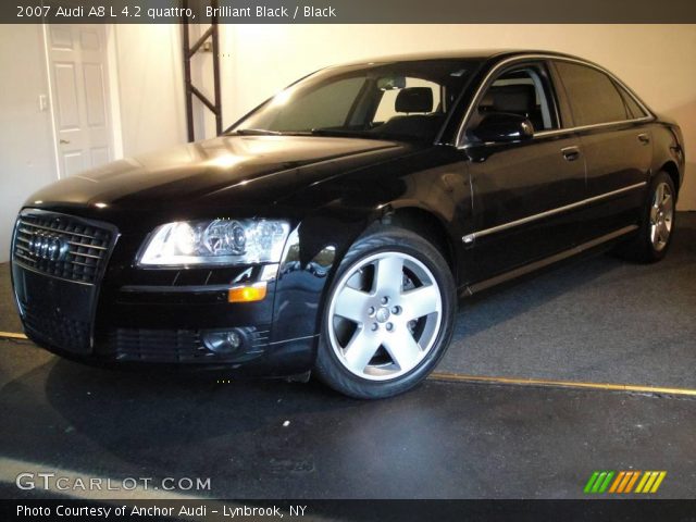 2007 Audi A8 L 4.2 quattro in Brilliant Black