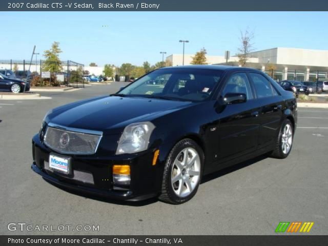 2007 Cadillac CTS -V Sedan in Black Raven