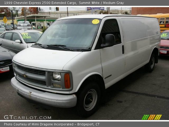 1999 Chevrolet Express 2500 Extended Cargo in Summit White