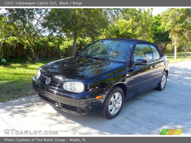 2002 Volkswagen Cabrio GLX in Black