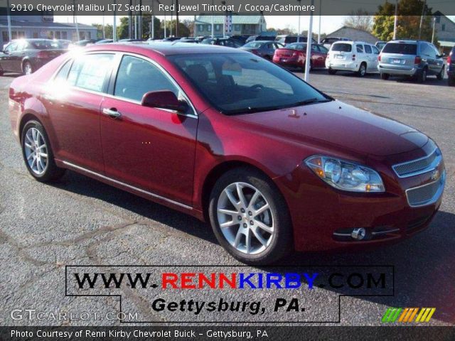 2010 Chevrolet Malibu LTZ Sedan in Red Jewel Tintcoat