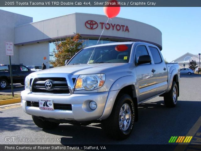 2005 Toyota Tacoma V6 TRD Double Cab 4x4 in Silver Streak Mica