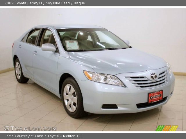 2009 Toyota Camry LE in Sky Blue Pearl