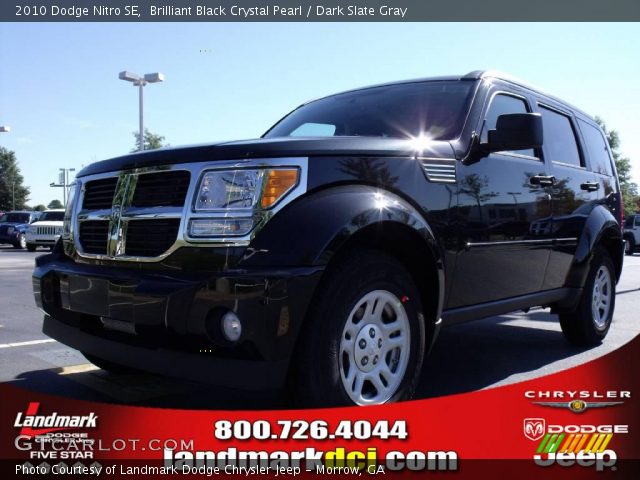 2010 Dodge Nitro SE in Brilliant Black Crystal Pearl