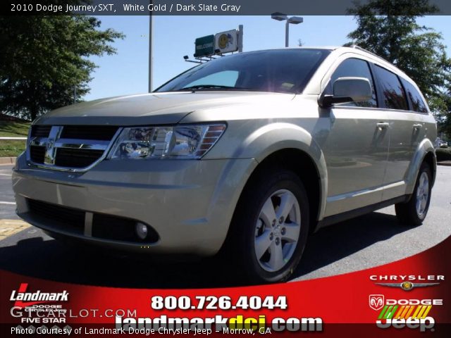 2010 Dodge Journey SXT in White Gold