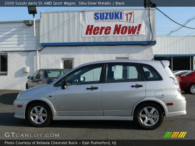 2006 Suzuki Aerio SX AWD Sport Wagon in Silky Silver Metallic