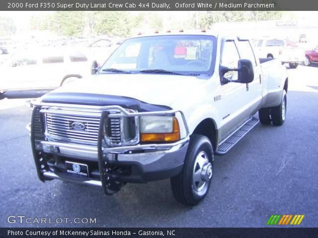 2000 Ford F350 Super Duty Lariat Crew Cab 4x4 Dually in Oxford White