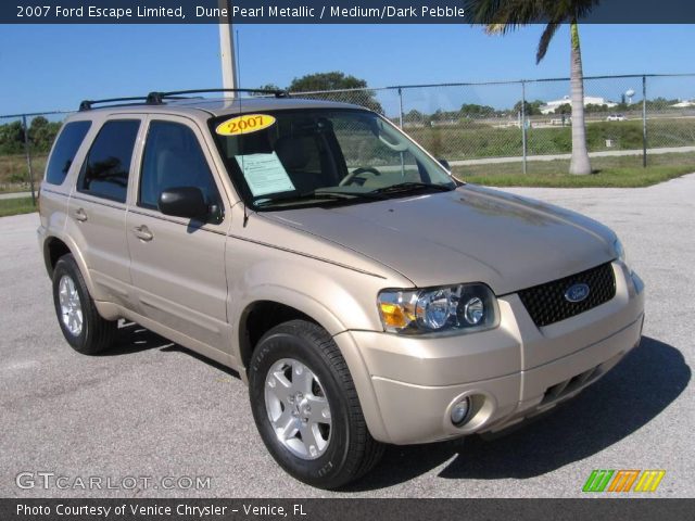 2007 Ford Escape Limited in Dune Pearl Metallic