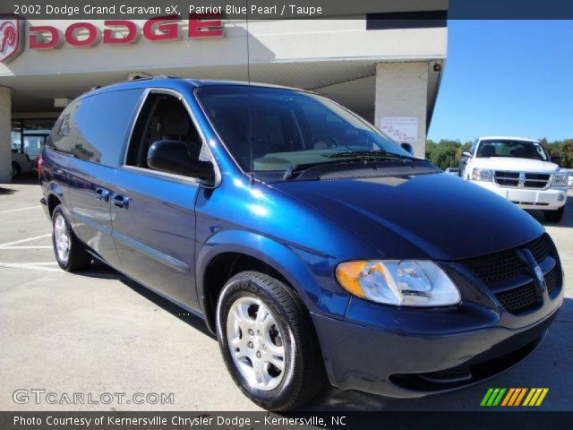 2002 Dodge Grand Caravan eX in Patriot Blue Pearl