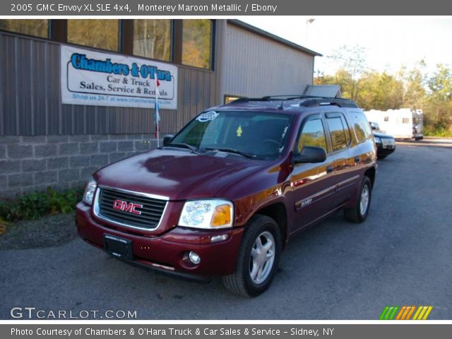 2005 GMC Envoy XL SLE 4x4 in Monterey Maroon Metallic