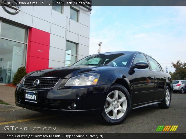 2006 Nissan Altima 3.5 SL in Super Black