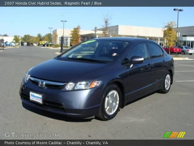 2007 Honda Civic Hybrid Sedan in Magnetic Pearl