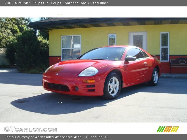 2003 Mitsubishi Eclipse RS Coupe in Saronno Red