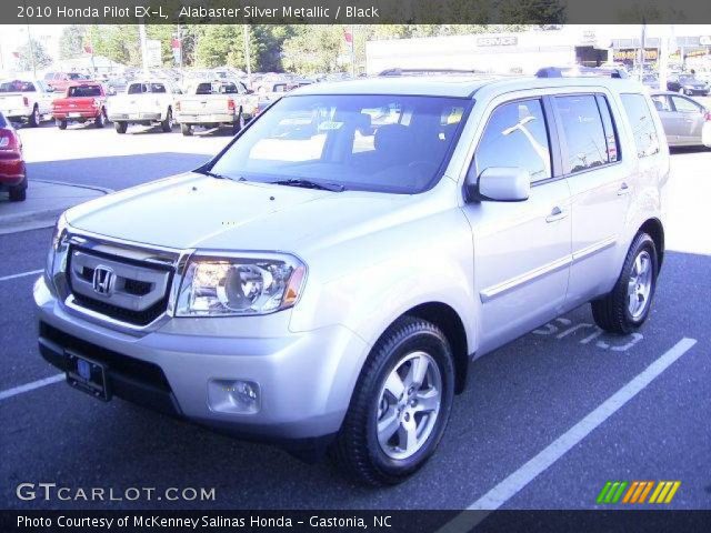 2010 Honda Pilot EX-L in Alabaster Silver Metallic
