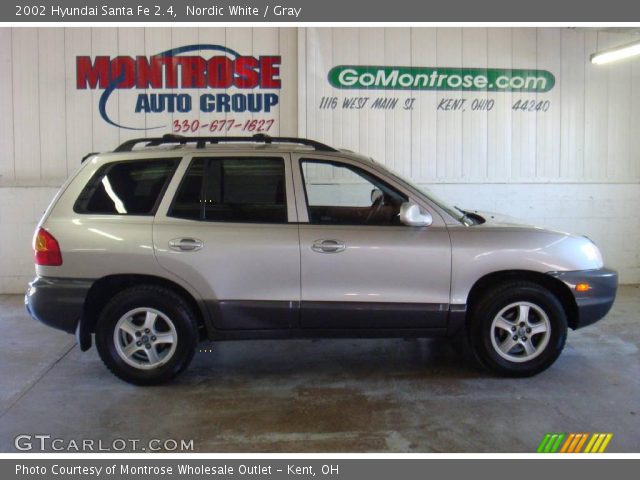 2002 Hyundai Santa Fe 2.4 in Nordic White