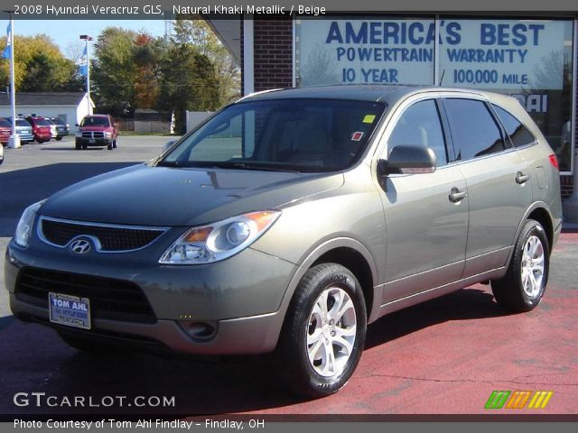 2008 Hyundai Veracruz GLS in Natural Khaki Metallic