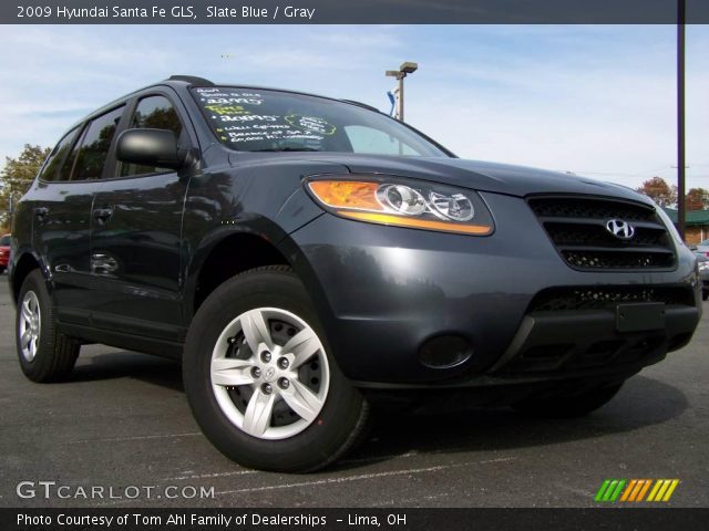 2009 Hyundai Santa Fe GLS in Slate Blue