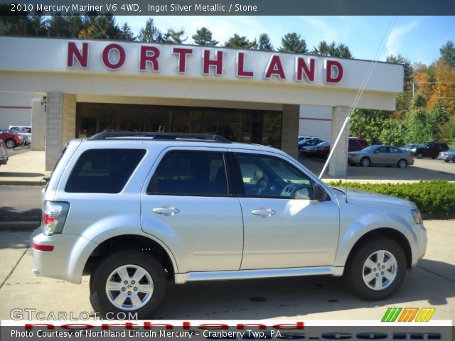 2010 Mercury Mariner V6 4WD in Ingot Silver Metallic