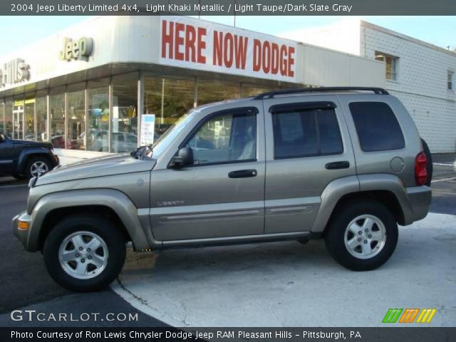 2004 Jeep Liberty Limited 4x4 in Light Khaki Metallic