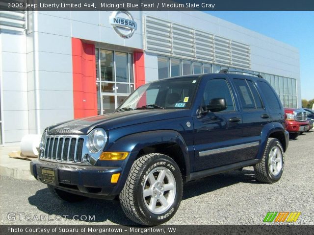 2006 Jeep Liberty Limited 4x4 in Midnight Blue Pearl