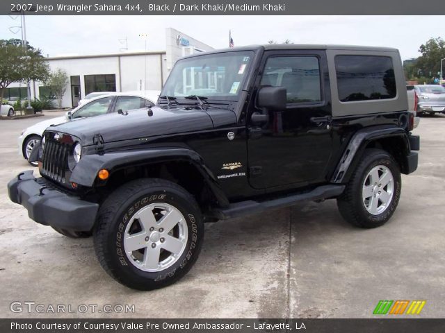 2007 Jeep Wrangler Sahara 4x4 in Black