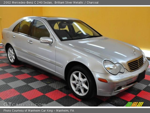 2002 Mercedes-Benz C 240 Sedan in Brilliant Silver Metallic