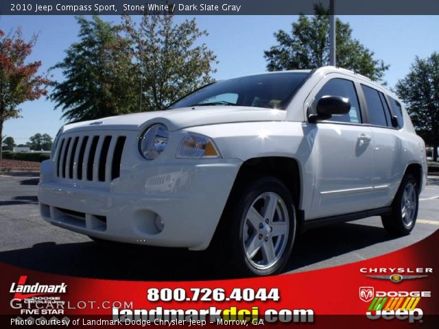 2010 Jeep Compass Sport in Stone White