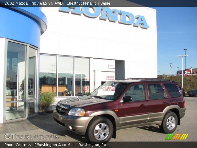 2002 Mazda Tribute ES V6 4WD in Chestnut Metallic