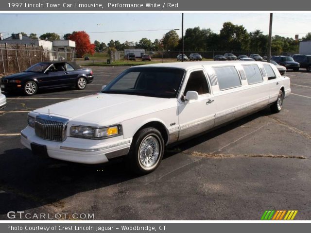 1997 Lincoln Town Car Limousine in Performance White