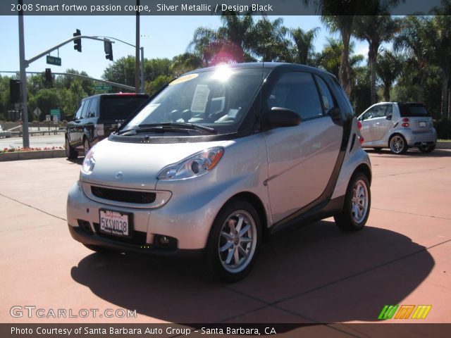 2008 Smart fortwo passion coupe in Silver Metallic