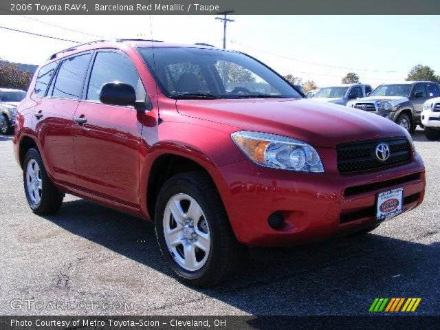 2006 Toyota RAV4  in Barcelona Red Metallic