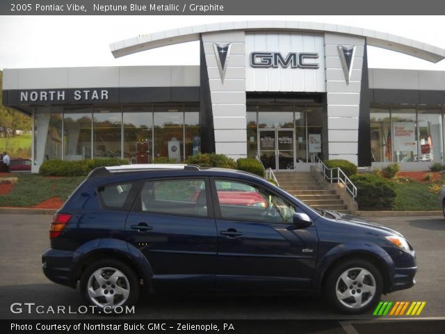 2005 Pontiac Vibe  in Neptune Blue Metallic