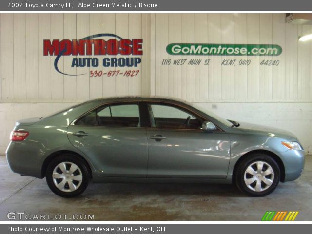 2007 Toyota Camry LE in Aloe Green Metallic