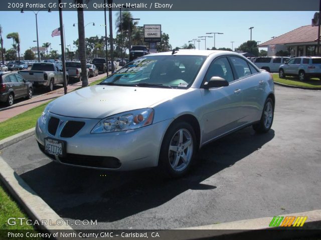 2009 Pontiac G6 GT Sedan in Quicksilver Metallic