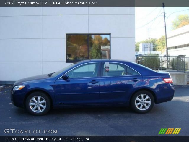 2007 Toyota Camry LE V6 in Blue Ribbon Metallic