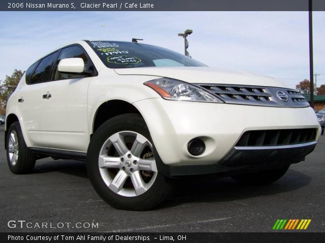 2006 Nissan Murano S in Glacier Pearl