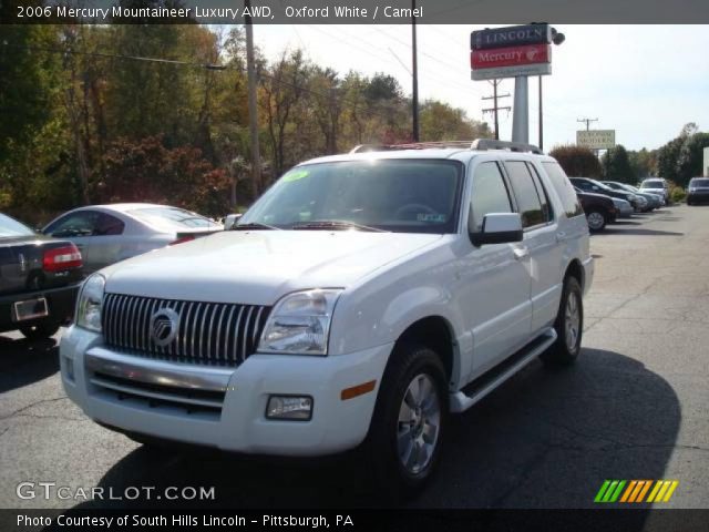 2006 Mercury Mountaineer Luxury AWD in Oxford White