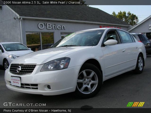 2006 Nissan Altima 2.5 SL in Satin White Pearl
