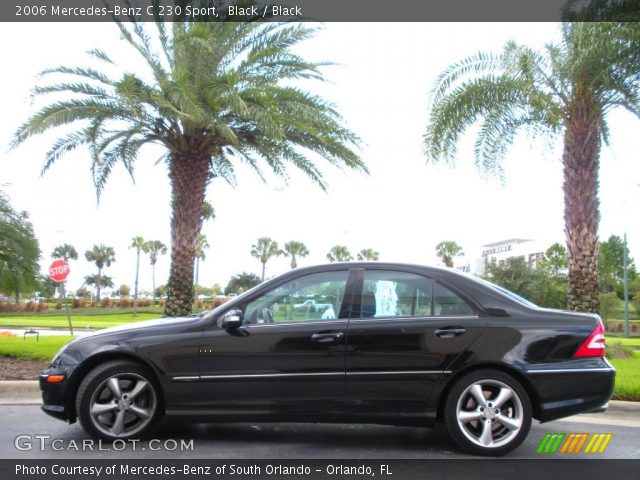 2006 Mercedes-Benz C 230 Sport in Black