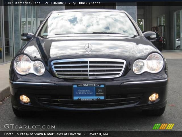 2007 Mercedes-Benz C 280 4Matic Luxury in Black