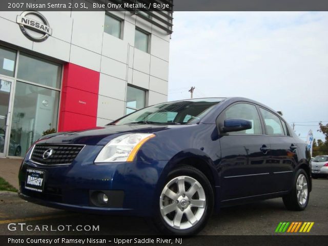 2007 Nissan Sentra 2.0 SL in Blue Onyx Metallic